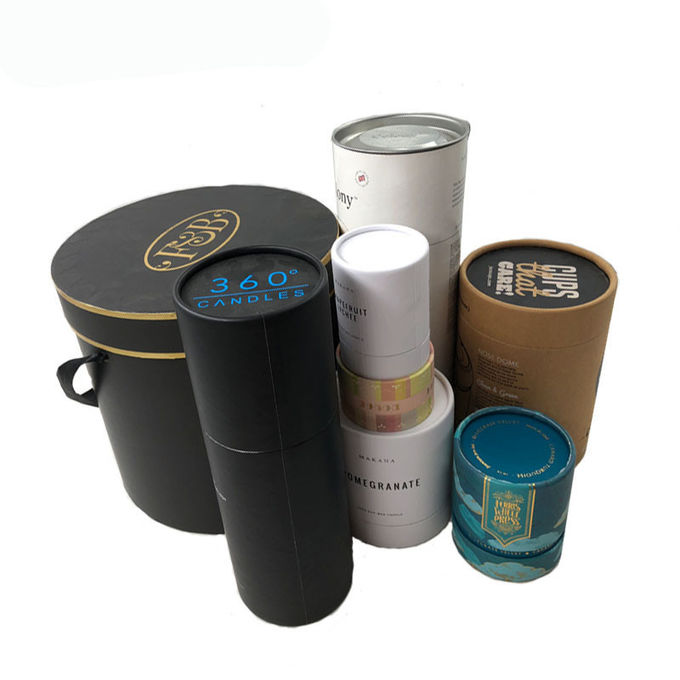 円形の管状の食品等級の管の包装は食糧シリンダー包装をカスタム設計します