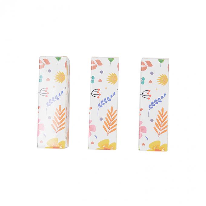 オーダーメイド ロゴ プリント バン エンド カーフット 紙 ボックス 化粧品 リップスティック リップグロスのパッケージング 8