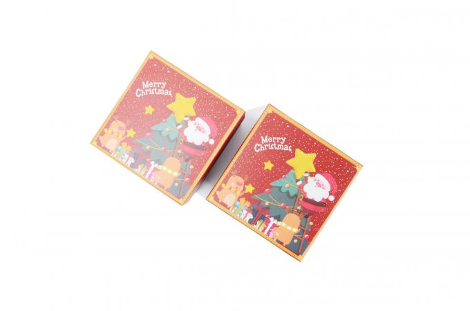小売スタンドボックス素材 クリスマスパッケージング ギフトボックス カスタム紙蓋とベース 5