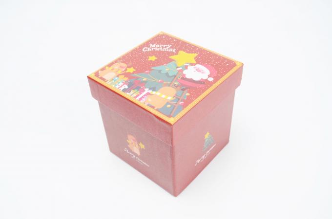 小売スタンドボックス素材 クリスマスパッケージング ギフトボックス カスタム紙蓋とベース 7