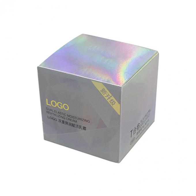 毒性のない空紙 皮膚ケア 顔クリーム 包装箱 CMYK パントーン色印刷 10