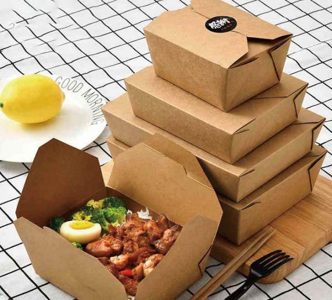 カスタム 単品紙 食品印刷のための食品包装箱 糸印刷 6