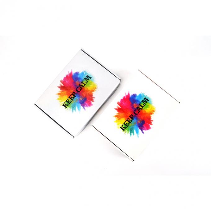 波紋板 オーダーメイド ロゴ 折りたたみ 可愛い 化粧品 梱包 箱 送料 メール 4